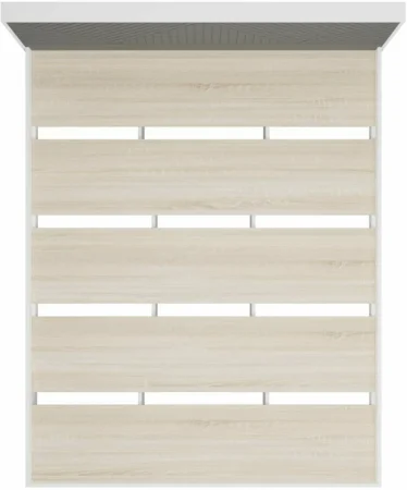 Кровать парящая Копенгаген 160 белый/серый графит