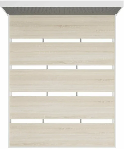 Кровать парящая Копенгаген 160 белый/серый графит