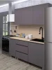 Кухонный гарнитур Денвер 1,6 м графит