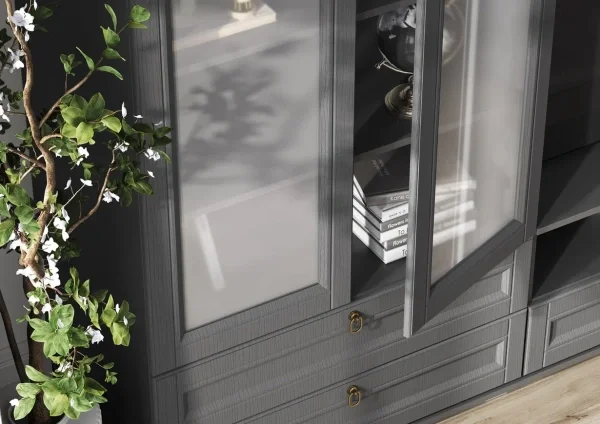 Модульная гостиная Престиж-1 графит