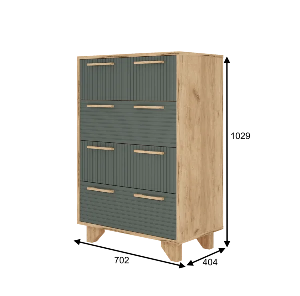 Комод Ньерд 700.5 дуб вотан/можжевельник