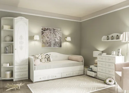 Диван-кровать Ki-Ki  (Ки-Ки) ДКД 2000.1 белый