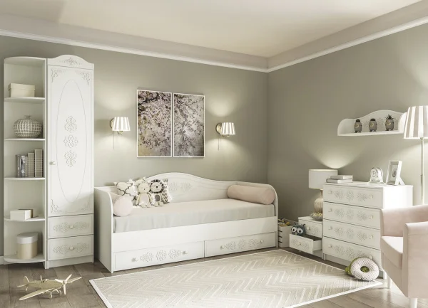 Комод Ki-Ki  (Ки-Ки) КМД 800.1 белый