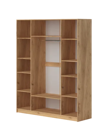 Шкаф Ньерд 1800 дуб вотан/белый софт