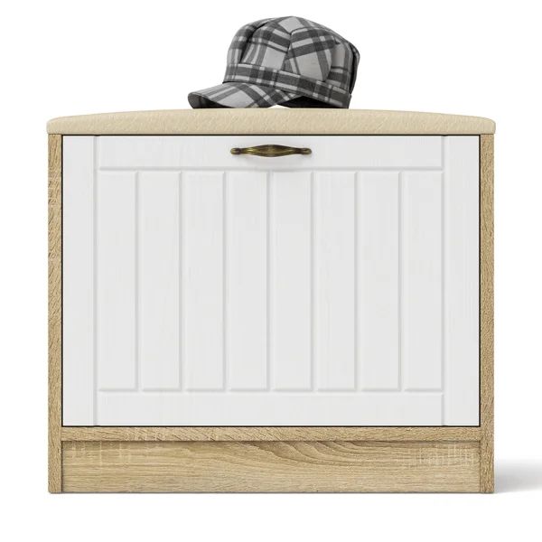 Тумба П-6 дуб сонома/белое дерево фрезеровка прованс