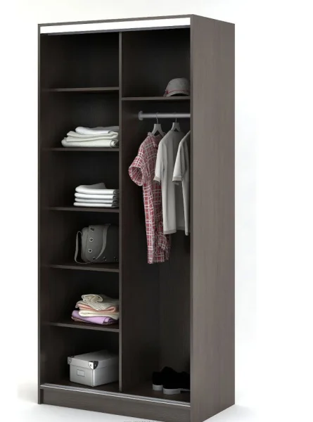 Шкаф-купе Альянс 1,0 венге