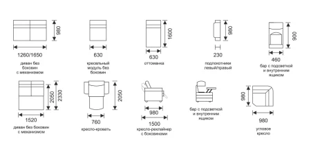 Угловой диван Эксклюзив-7