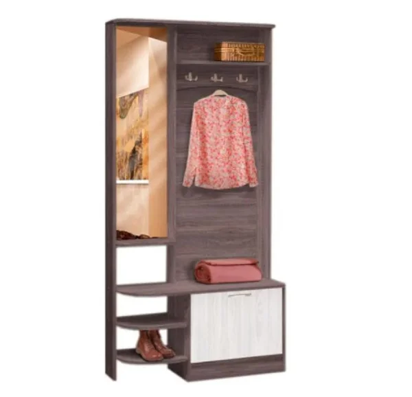 Прихожая Саша-13 ясень анкор темный/ясень анкор светлый