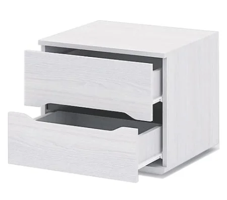 Тумба прикроватная Валенсия ТБ-011 ясень анкор светлый