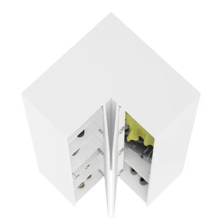 Угловой шкаф МШУ 960.1 белый