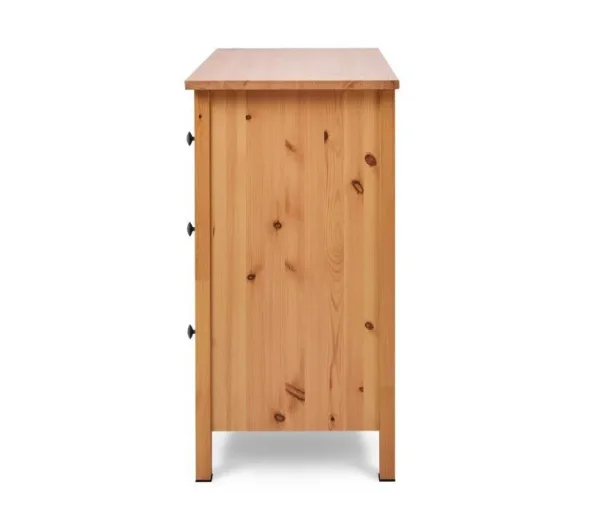 Комод 3 ящика Кымор светло-коричневый