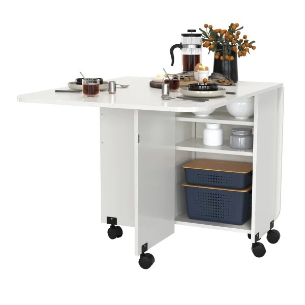 Стол-книжка с ящиками 1-6702 белый Стол-книжка с ящиками 1-6702 белый