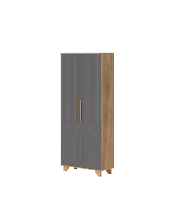 Шкаф Ньерд 900 дуб вотан/черника