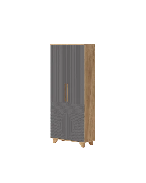 Шкаф Ньерд 900 дуб вотан/черника