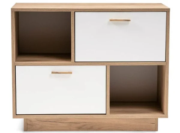 Тумба Эго Т-1 (ПД) дуб крафт золотой/белый глянец Тумба Эго Т-1 (ПД) дуб крафт золотой/белый глянец