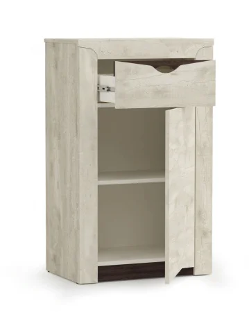 Тумба 33.20 Лючия бетон пайн белый