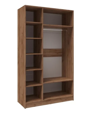 Шкаф Вегас 1200 дуб крафт табачный/дуб крафт белый