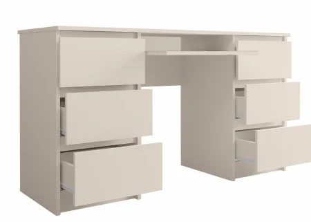 Стол компьютерный с ящиками Мори МС-2 сатин