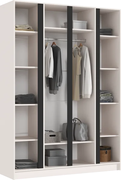 Шкаф 4-х створчатый Келвин 1600 кашемир