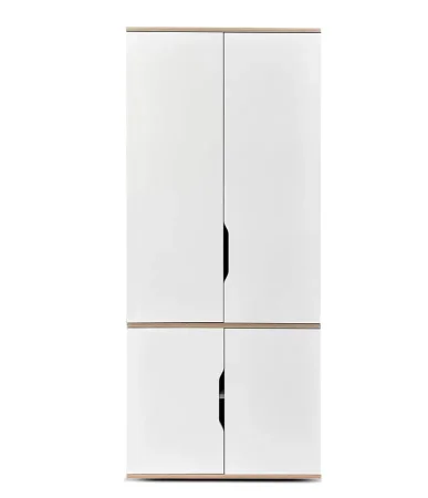 Шкаф для одежды ШК-19 дуб сонома/белый