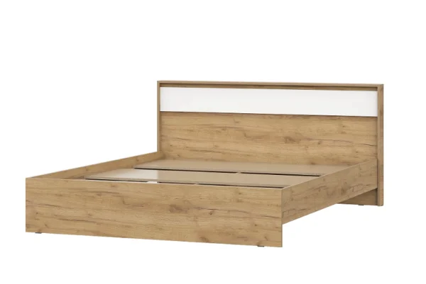 Спальный гарнитур Некст-1 дуб золотой/белый