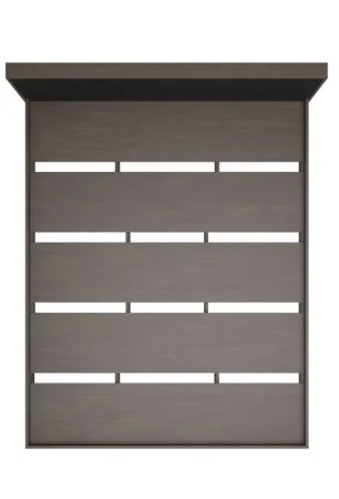 Кровать парящая Копенгаген 160 венге/черный матовый