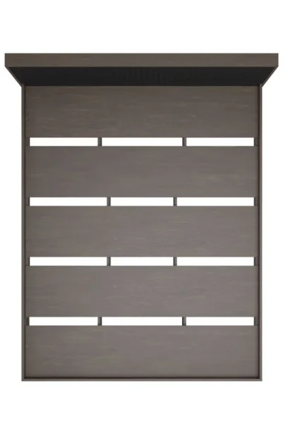 Кровать парящая Копенгаген 160 венге/черный матовый