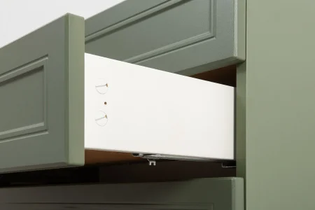 Комод Марион 16.249 дымчатый зеленый/олива шагрень