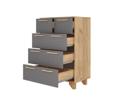 Комод Ньерд 700.5 дуб вотан/черника