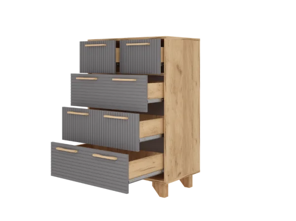 Комод Ньерд 700.5 дуб вотан/черника