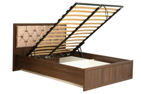 Кровать двуспальная Габриэлла (160) с подъемным механизмом, дуб кальяри