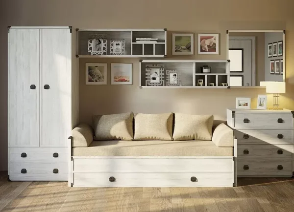 Полка Индиана JPOL/120 сосна каньон