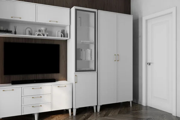 Тумба ТВ Толедо ТТ-1 белый