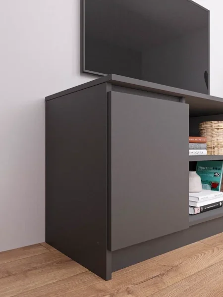 Тумба под телевизор Мори МТВ 1200.1 графит Тумба под телевизор Мори МТВ 1200.1 графит