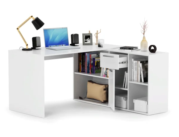 Стол письменный Лайт 03.245 белый