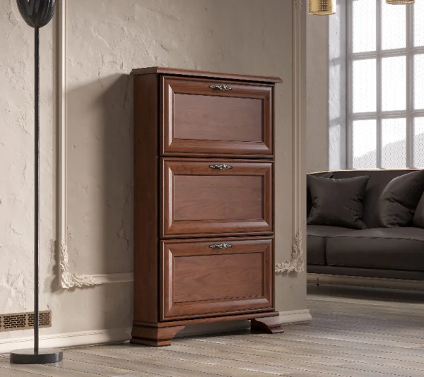 Тумба для обуви Кентаки SFB3B каштан