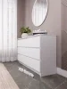 Комод шесть ящиков Мори МК 1386 белый