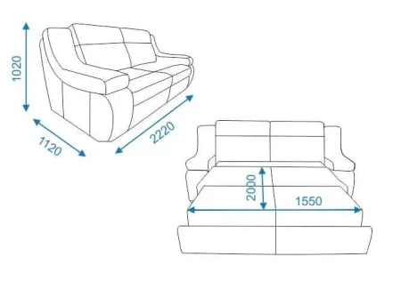 Диван Милан-2