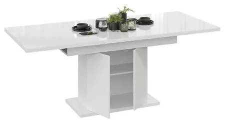 Стол раздвижной Детройт тип 1 белый