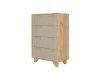 Комод Ньерд 700.5 дуб вотан/ива пепельная