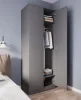 Шкаф двухдверный Мори МШ 800 графит