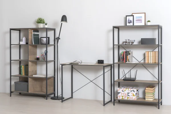 Стеллаж Трувор 13.151.01 дуб гранж песочный/интра