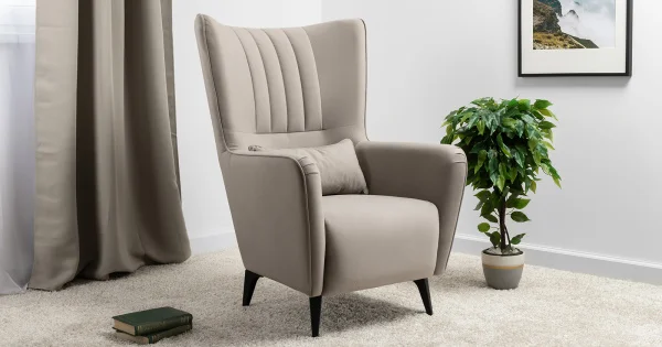 Кресло для отдыха Феличе ТК 531 Велутто 08 светлый кварцевый серый