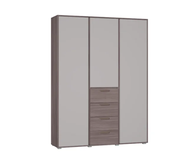 Шкаф Ника 1600 шимо темный/кашемир