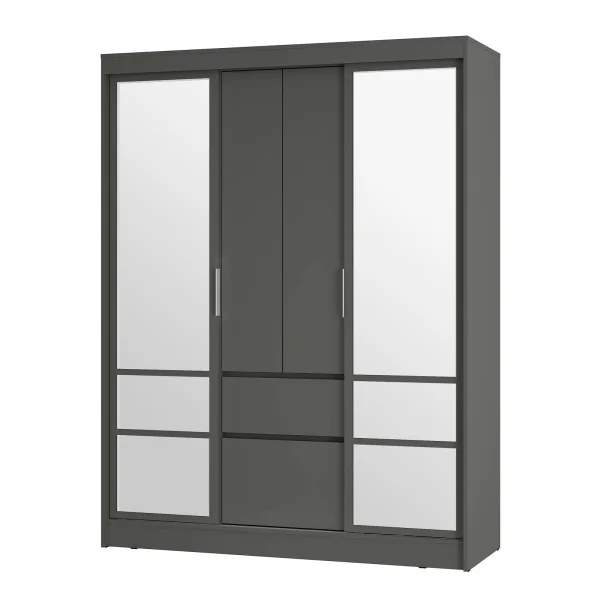 Шкаф-купе Симпл ШКК-06 графит