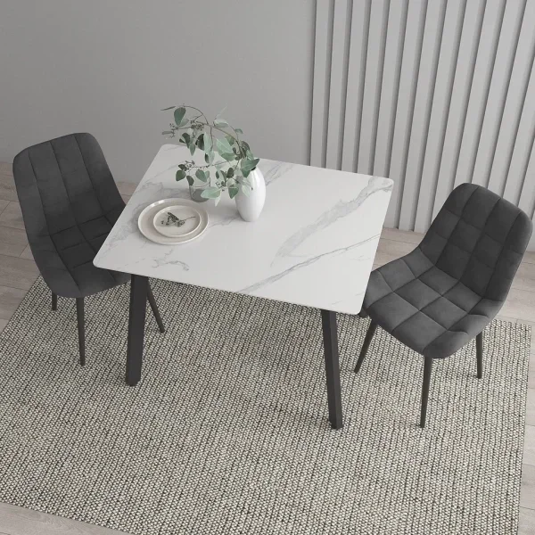 Стол керамический Граф 1000х800 белый Стол керамический Граф 1000х800 белый