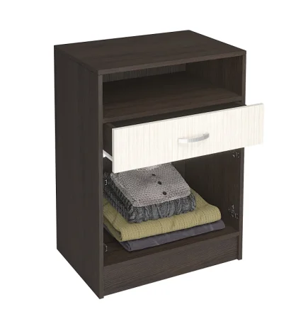 Тумба для обуви Вега ТБ-1 венге/дуб белфорд