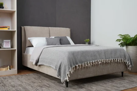 Кровать Венеция 1,6 с подъемным механизмом, бежевый софт