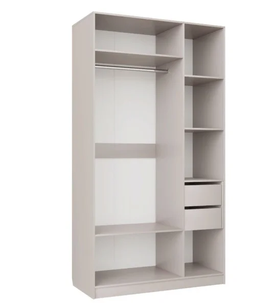 Шкаф 3-х дверный Чарльз №25 белое дерево