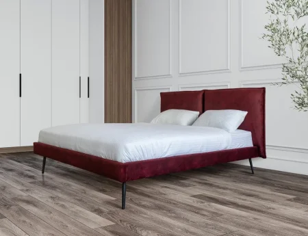 Кровать Сильвия 1,6 бордо